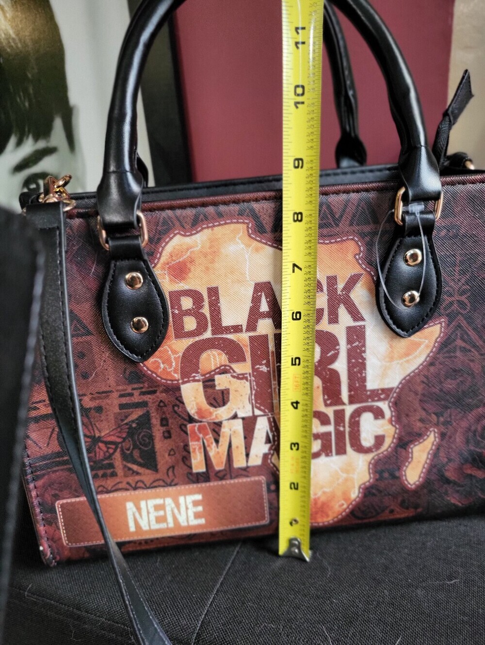 SISTABAG BLACK GIRL MAGIC PURSE BAG - Picture 3 of 9